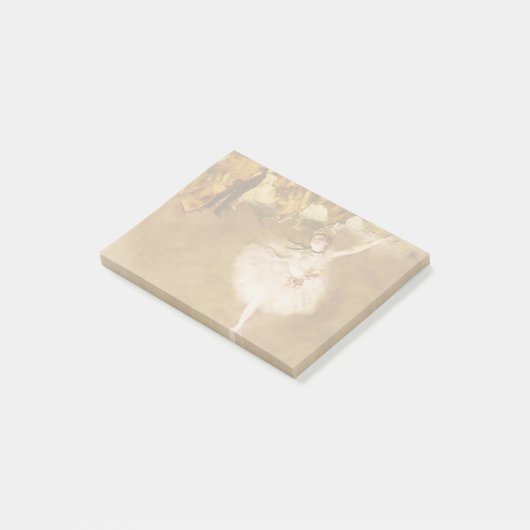 Ballet Dancer Degas Star Painting Post-it® Notes (Schuin)
