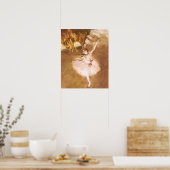 Ballet Dancer Degas Star Painting Poster (Keuken)