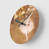 Ballet Dancer Degas Star Painting Ronde Klok (Hoek)