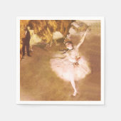 Ballet Dancer Degas Star Painting Servet (Voorkant)