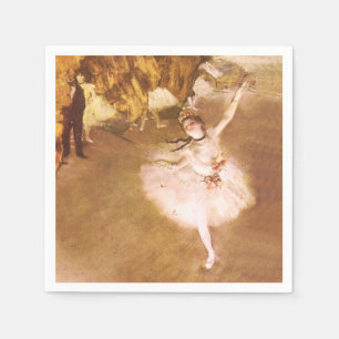 Ballet Dancer Degas Star Painting Servet