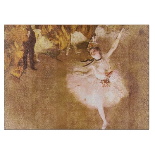 Ballet Dancer Degas Star Painting Snijplank (Voorkant)