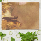 Ballet Dancer Degas Star Painting Theedoek (Gevouwen)