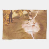 Ballet Dancer Degas Star Painting Theedoek (Horizontaal)