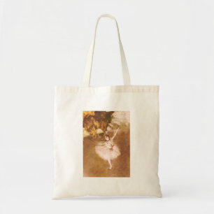 Ballet Dancer Degas Star Painting Tote Bag