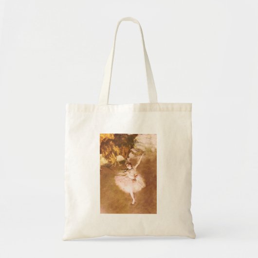 Ballet Dancer Degas Star Painting Tote Bag (Voorkant)