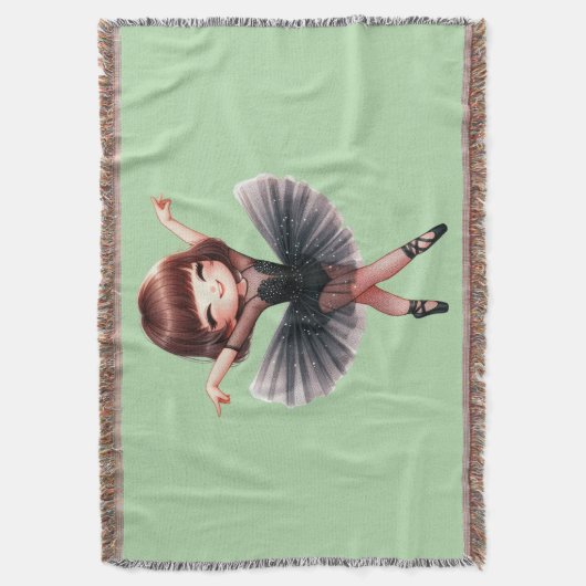 Ballet Dancer Deken (Voorkant Verticaal)