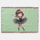Ballet Dancer Deken (Voorkant)