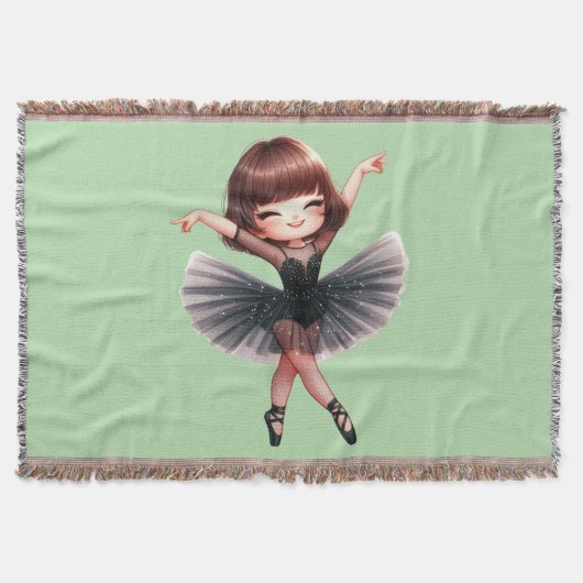 Ballet Dancer Deken (Voorkant)