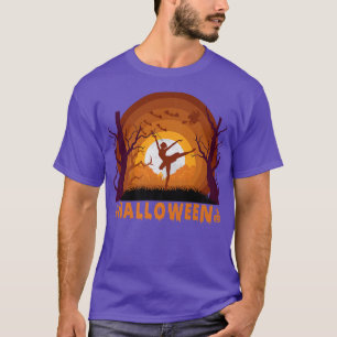 Ballet Dancer en Moon Silhouette Dansharwee T-shirt