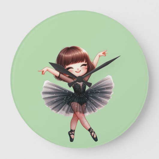 Ballet Dancer Grote Klok (Voorkant)