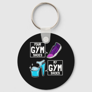 Ballet Dancer Gym Shoes Sleutelhanger
