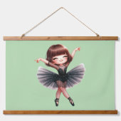 Ballet Dancer Hangend Wandkleed (Voorkant)