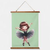 Ballet Dancer Hangend Wandkleed (Voorkant)
