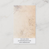 Ballet Dancer II / Textuur Visitekaartje (Achterkant)