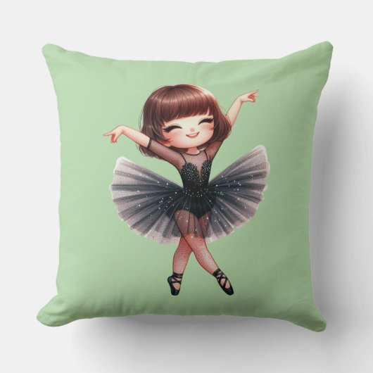 Ballet Dancer Kussen (Voorkant)