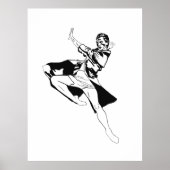 Ballet Dancer Man (2) Poster (Voorkant)