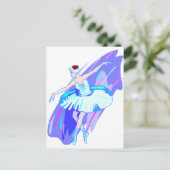 Ballet Dancer Merchandise Briefkaart (Staand voorkant)