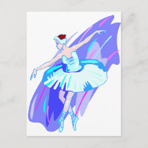 Ballet Dancer Merchandise Briefkaart