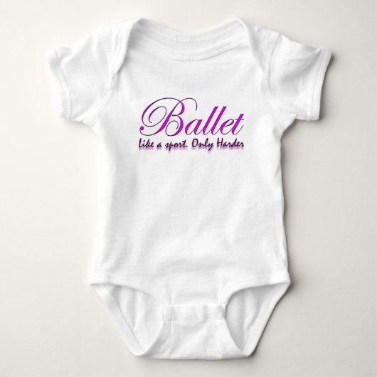 Ballet Dancer Merchandise Romper (Voorkant)