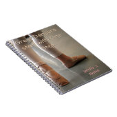 BALLET DANCER NOTEBOOK. PERSOONLIJKE GROTE DANKERS NOTITIEBOEK (Rechterzijde)