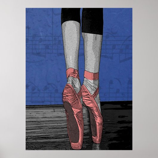 Ballet Dancer Poster (Voorkant)