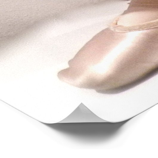 Ballet Dancer Poster (Hoek)