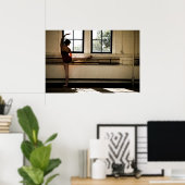 Ballet Dancer Poster (Thuiskantoor)
