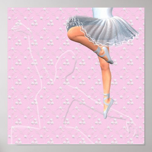 Ballet Dancer Poster (Voorkant)