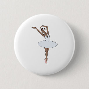 Ballet Dancer Ronde Button 5,7 Cm