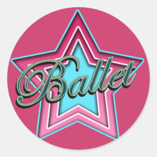 Ballet Dancer Ronde Sticker