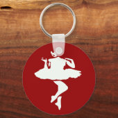 Ballet Dancer Sleutelhanger (Voorkant)