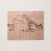 Ballet Dancer (studie) van Edgar Degas,  kunst Legpuzzel (Horizontaal)