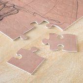 Ballet Dancer (studie) van Edgar Degas,  kunst Legpuzzel (Zijkant)