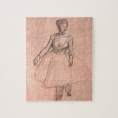 Ballet Dancer (studie) van Edgar Degas,  kunst Legpuzzel (Verticaal)
