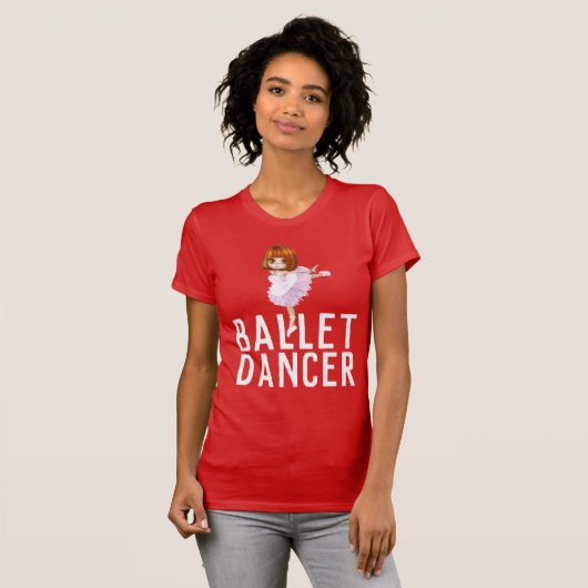 BALLET DANCER T-SHIRTS (Voorkant volledig)