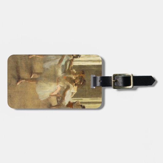 Ballet Dancer van Edgar Degas Bagagelabel (Voorkant horizontaal)