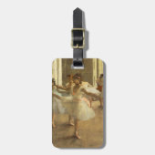 Ballet Dancer van Edgar Degas Bagagelabel (Voorkant verticaal)
