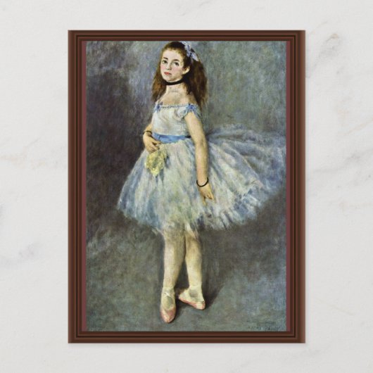 Ballet Dancer van Pierre-Auguste Renoir Briefkaart (Voorkant)