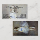 Ballet Dancer van Pierre Auguste Renoir Visitekaartje (Voorkant / Achterkant)