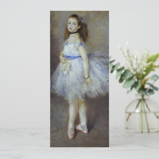 Ballet Dancer van Pierre Renoir,  Kunst (Staand voorkant)