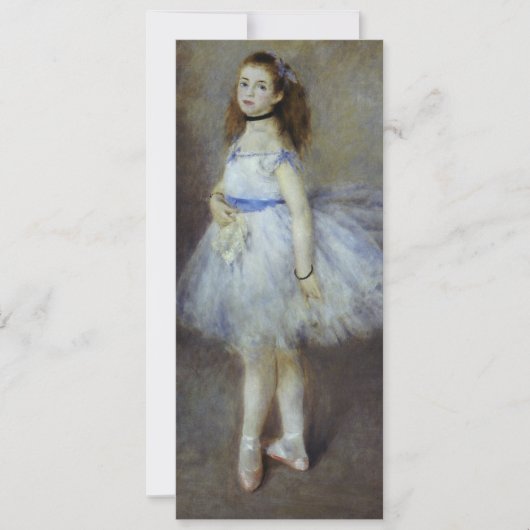 Ballet Dancer van Pierre Renoir,  Kunst (Voorkant)