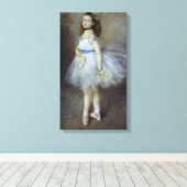 Ballet Dancer van Pierre Renoir,  Kunst Canvas Afdruk (Insitu (Houten vloer))