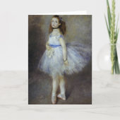 Ballet Dancer van Pierre Renoir,  Kunst Kaart (Voorkant)