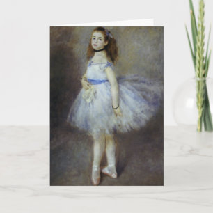 Ballet Dancer van Pierre Renoir,  Kunst Kaart