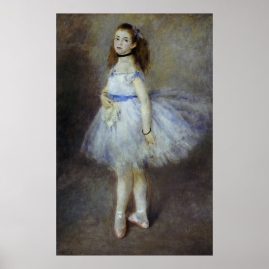 Ballet Dancer van Pierre Renoir,  Kunst Poster (Voorkant)