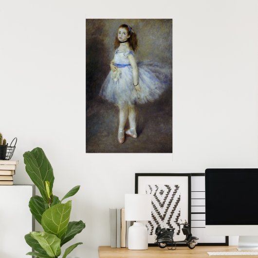 Ballet Dancer van Pierre Renoir,  Kunst Poster (Thuiskantoor)