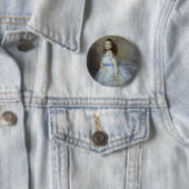 Ballet Dancer van Pierre Renoir, Kunst Ronde Button 5,7 Cm (In situ)