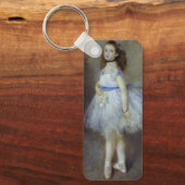Ballet Dancer van Pierre Renoir, Kunst Sleutelhanger (Voorkant)
