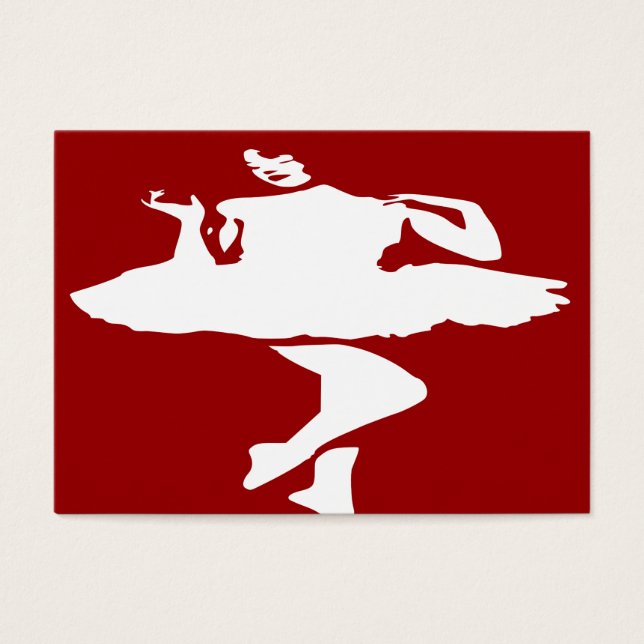 Ballet Dancer Visitekaartje (Voorkant)